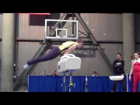 Sam Softich - Pommel Horse - 2010 Winter Cup - Day 1