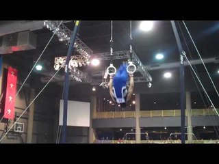 Danell Leyva - Still Rings - 2010 Winter Cup - Day 1