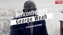 Rencontre avec George Weah, le passionné de football
