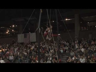 Danell Leyva - Still Rings - 2010 Winter Cup - Day 2