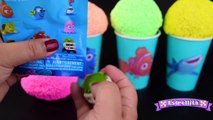 BUSCANDO A DORY Helados de Play foam con BOLSITA SORPRESAS Mashems Juguetes y Sorpresas en español