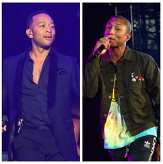 John Legend, Pharrell sound off on Trump and NFL protests