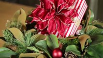 Christmas Decorations | Traditional Red and Green Christmas Tree