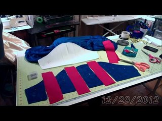 HOW TO MAKE A Snow White Dress Sleeve Sew and Cut pt2