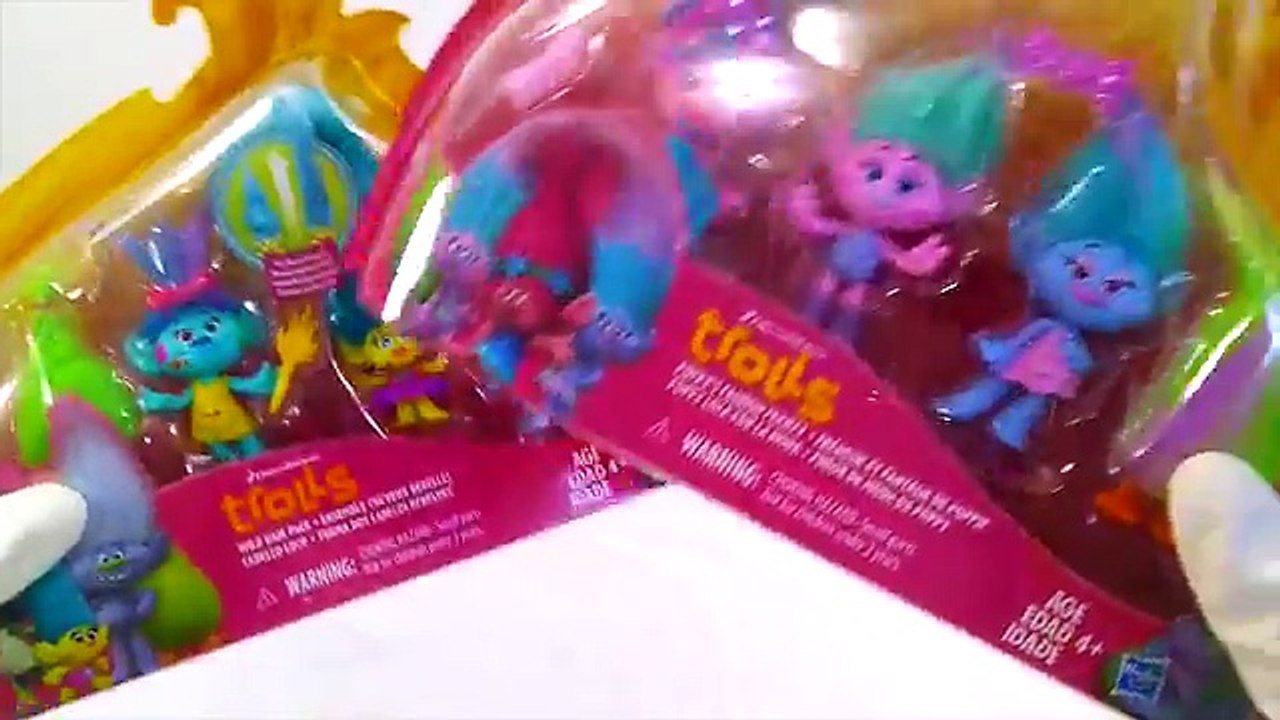 Opening Dreamworks Trolls Toys Playset for Kids Children & Toddlers