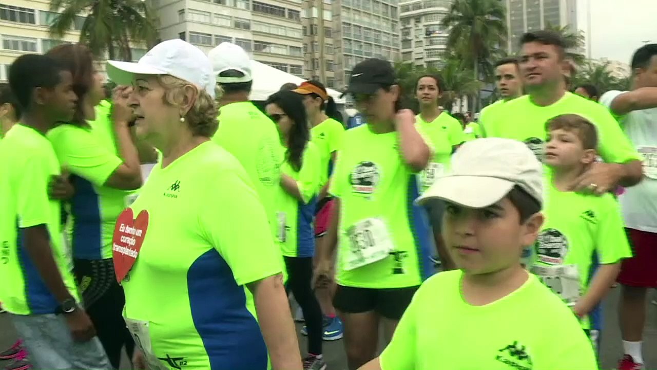 La brasileña que corre con un corazón alemán