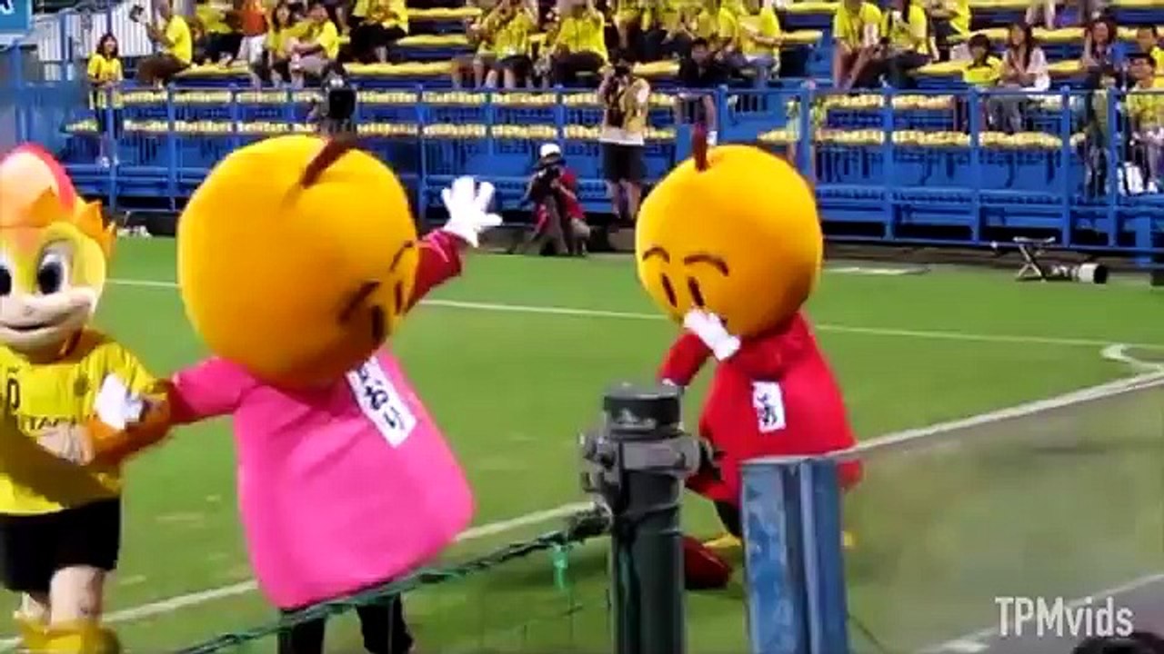 TOP CHARACTER MASCOT FAILS & FALLS PT 2 Mascot Fail Compilation