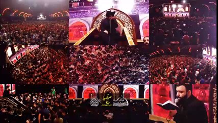 از آسمونا صدای حی علی العزا رسید ( زمینه ) کربلایی جواد مقدم