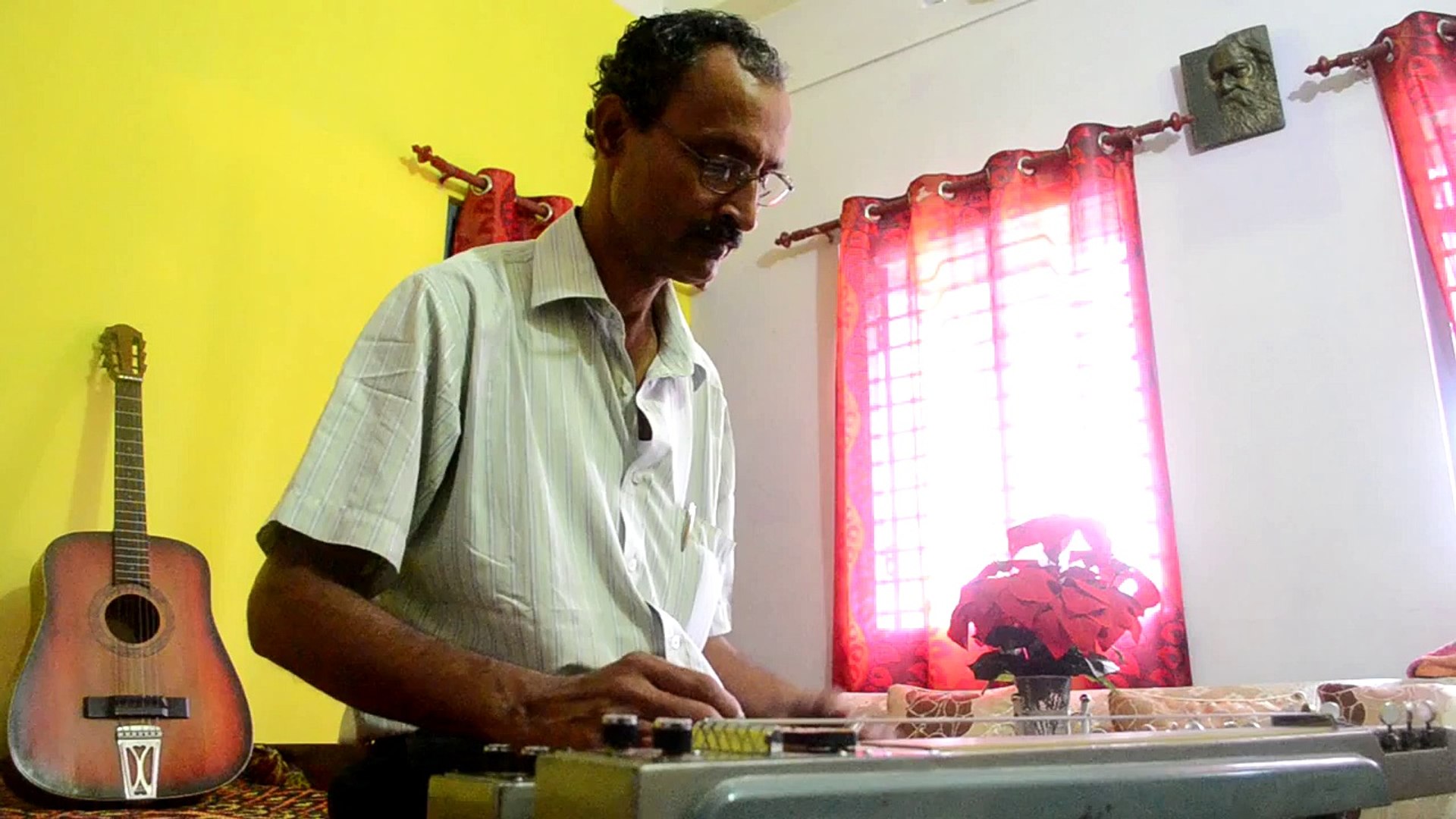 ⁣Gautam Dasgupta Electric Steel Guitar (Hawaiian) Amar Jabar Somoi Holo Dao Biday Nazrulgeeti