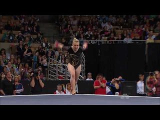 Ariella Kaeslin - Floor Exercise - 2010 Tyson American Cup