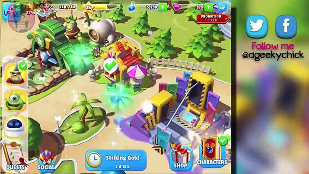 Welcome Roz and NEW Striking Gold Event in Disney Magic Kingdoms