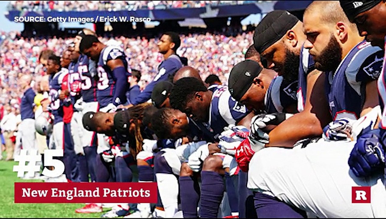 Top 5 NFL teams with kneeling players | Rare News