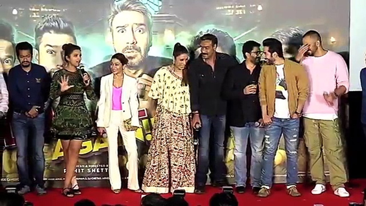 Parineeti Chopra speaks about the pranks on the set of Golmaal again at trailer launch 2017