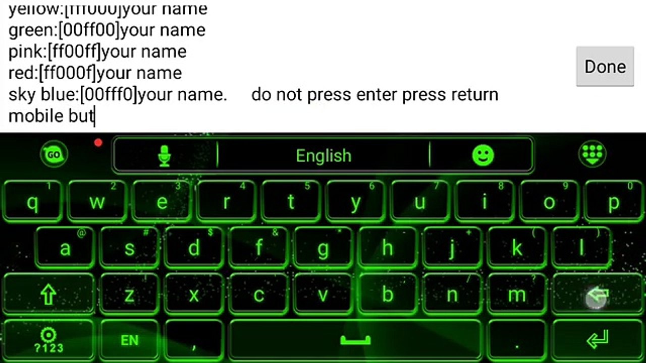 Deathrun portable name color changing
