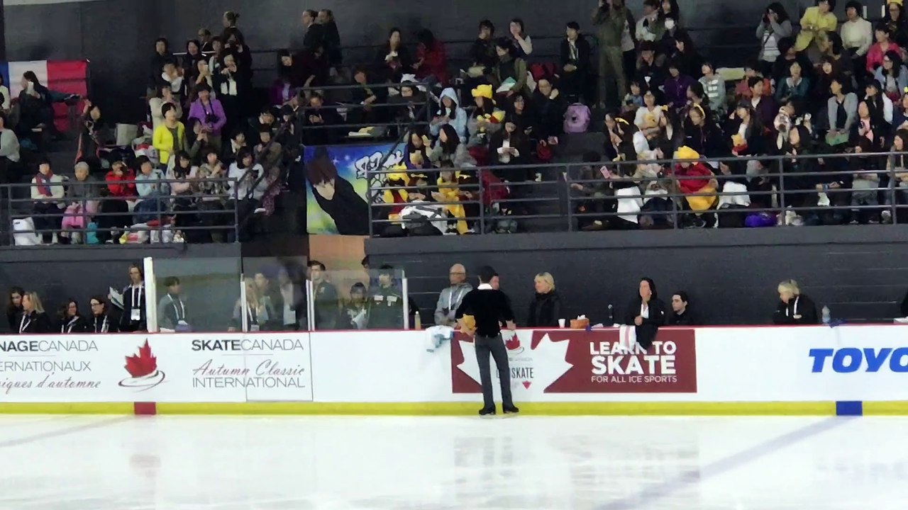 20170922 ACI Yuzuru Hanyu Practice 1 of 2