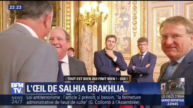L'oeil de @salhiabrakhlia au Sénat : les coulisses de la soirée électorale