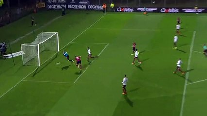 Résumé Clermont 1-0 Lens but Ludovic Ajorque 25.09.2017