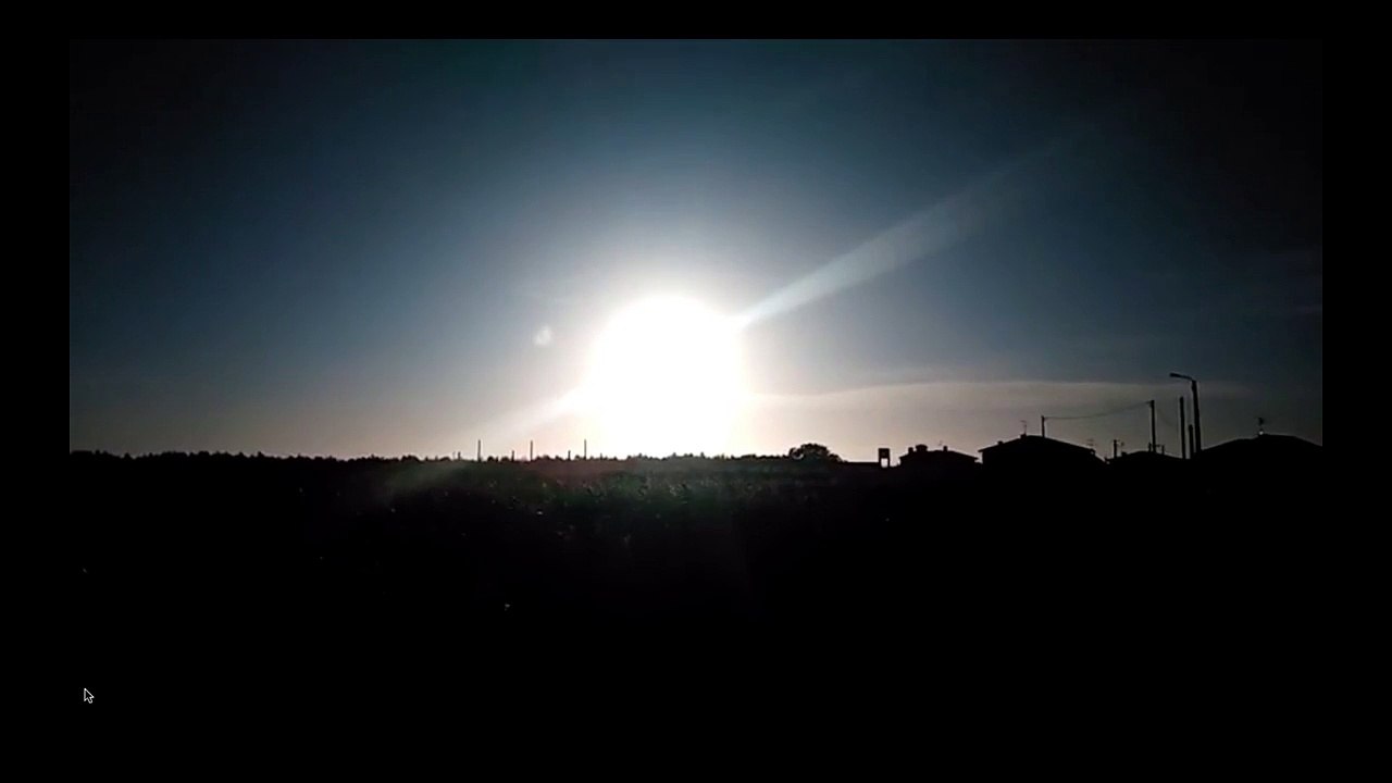 TWO SUNS NIBIRU system in Portugal sky Sept 2017