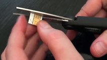 How to cut your SIM card (Micro SIM, Nano SIM - iPhone 5)