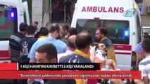 Teröristlerin saldırısında yaralanan sığınmacılar tedavi altına alındı