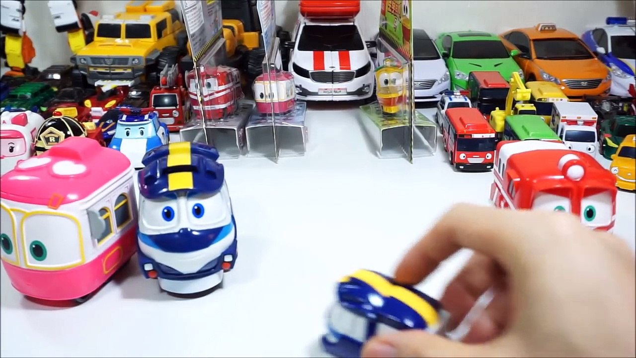 RT 로봇트레인 다이캐스팅 4종 | 케이 알프 샐리 덕 Robot Train Diecast Train Toys - 퍼플토이박스