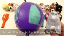 2016 McDONALDS THE SECRET LIFE OF PETS MOVIE HAPPY MEAL TOYS BALLOONS COMPLETE SET OF 10 COLLECTION