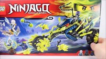 LEGO® Ninjago Chain Cycle Ambush 70730 Speed Build w/ Zane Wrayth & Ghost Warrior Pyrrhus