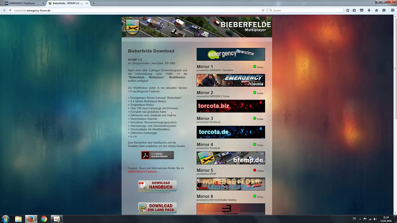 Bieberfelde (BFE) | EMERGENCY 4 | Installations-Tutorial