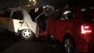 Zincirleme Kazada Otomobil Hurdaya Döndü: 1 Yaralı