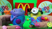 MCDONALDS KIDS HAPPY MEAL TOYS new MINIONS Vs OH ! THE BOOV