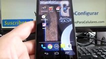 Cómo utilizar Google Maps sin conexión a Internet Motorola Moto G X T1032 español comoconfigurar