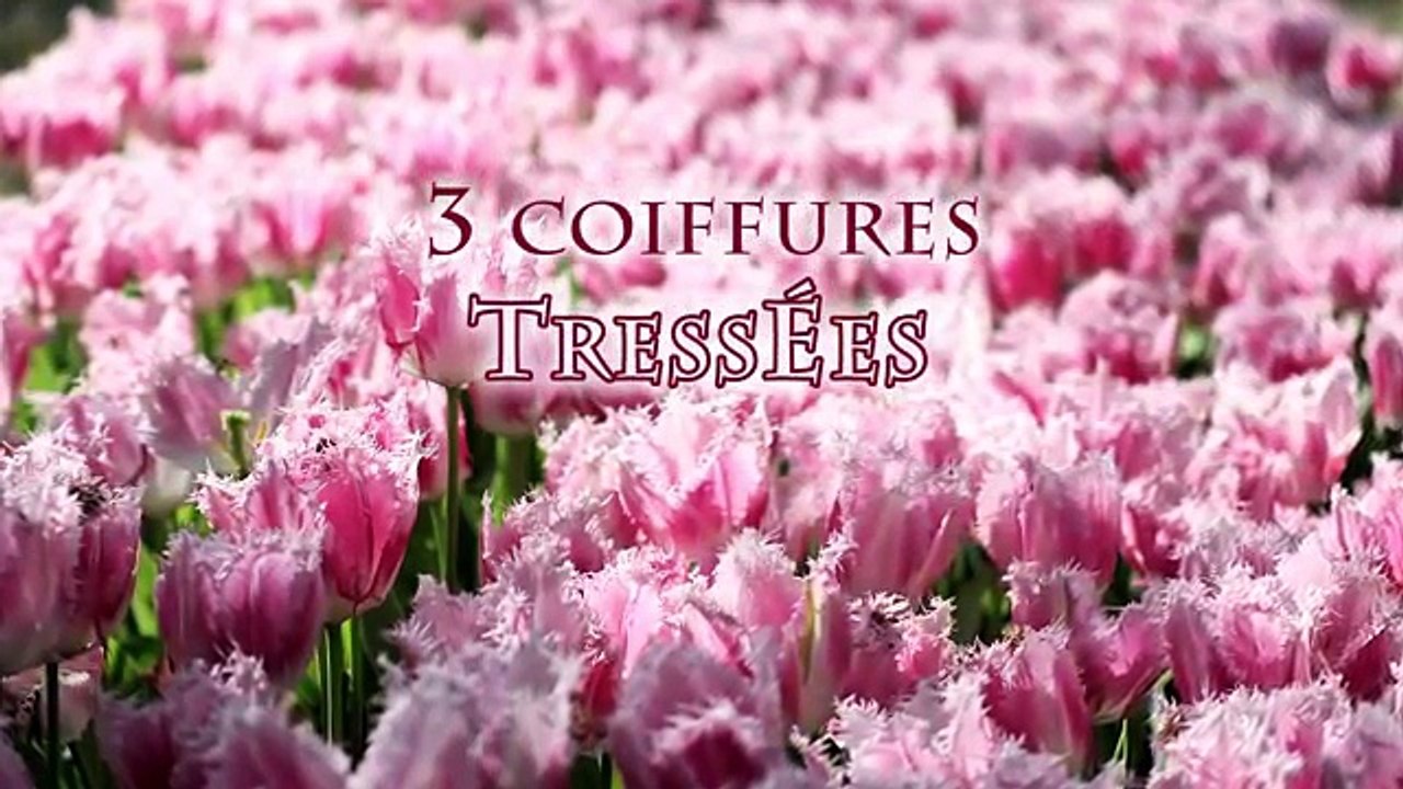 Tresse africaine sur le coté - Tuto coiffure dElsa de la Reine des Neiges, demi chignon