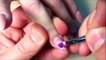 Perfect acrylic nails and floral nail art designs tutorial