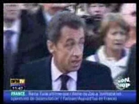 Sarkozy : DEBUT de BASTON avec les Pêcheurs