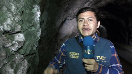 El túnel Tiburcio Alvarez , se encuentra en un descuido por la falta mantenimiento