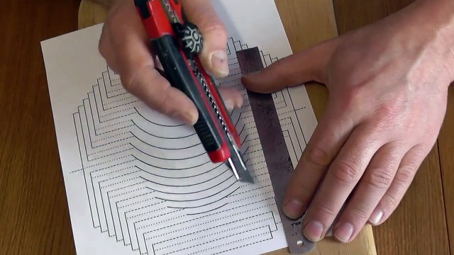 3D ИЛЛЮЗИИ ИЗ БУМАГИ. Киригами/ Делаем вместе.