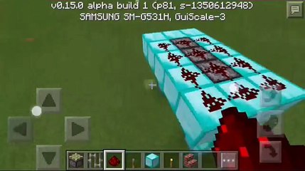 Como fazer um portão automático minecraft PE