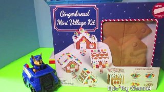 PAW PATROL PARODY Paw Patrol Toys Make Ginger Bread House with Octonauts Parody