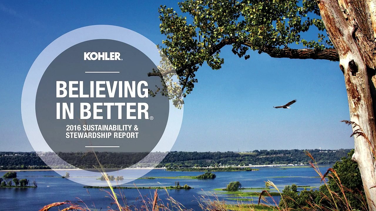 Kohler Releases 2016 Sustainability and Stewardship Report | Kohler