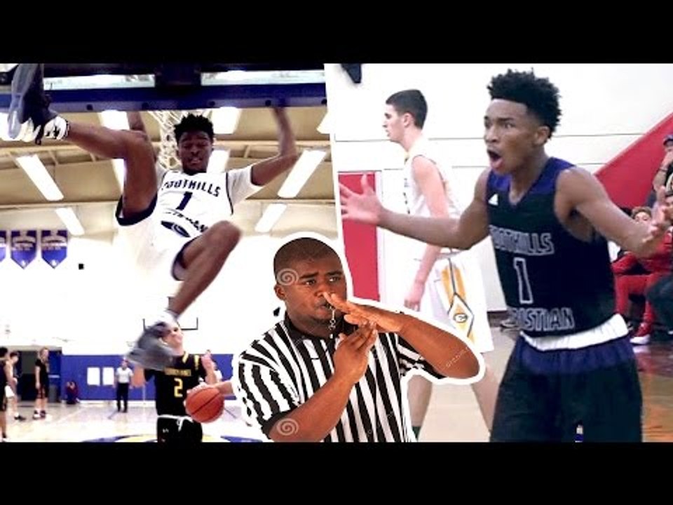 Jaylen Hands REFUSES to LET GO OF THE RIM! ALL Technical Fouls From Dunking Senior Year