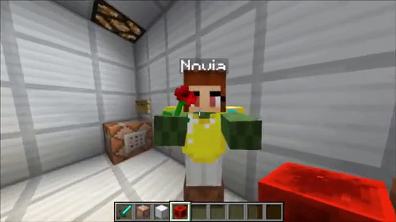 Como hacer una mujer en MINECRAFT!! sin mods xD