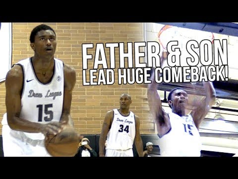 Metta World Peace & His SON Lead COMEBACK @ Drew League! Ron Artest III Plays Like Metta!