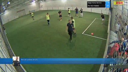 But de Ludovic (6-27) - Engie Home Service Vs Pro Tech Habitat - 25/09/17 19:00 - LIGUE 2