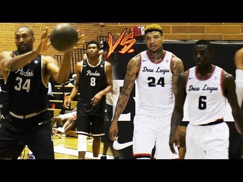 Metta World Peace & Ron Artest III VS Drew League MVP - Pandas VS Birdies Revenge FULL HIGHLIGHTS