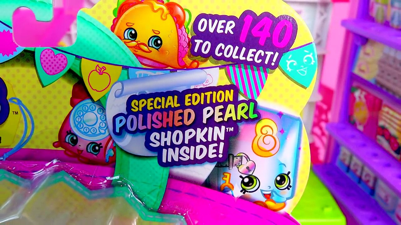 Disney Frozen Queen Elsa, MLP Fluttershy at Shopkins Small Mart Opening Season 3 12 Pack