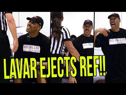 Lavar Ball EJECTS REF & Tries To FORFEIT AGAIN! Then Gets EJECTED & Refuses To Leave!