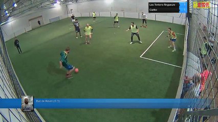 But de Kevin (1-1) - Les Tontons flingueurs Vs Cariko - 25/09/17 20:00 - LIGUE 3