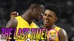 Nick Young & Julius Randle LAST GAME TOGETHER Swaggy P 34 POINTS & Julius SCRAPPING!