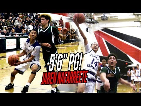 HEART OVER HEIGHT! 5'6 PG Jaren Nafarrete Was Jaylen Hands RIGHT HAND MAN! SOPHOMORE YEAR