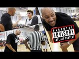 LaVar Ball UNCENSORED COACHING: PART 1 - Lavar VS AAU Referees in Big Ballers LOSS!